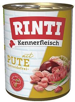 Rinti Dog Kennerfleisch konzerva krůta 800g