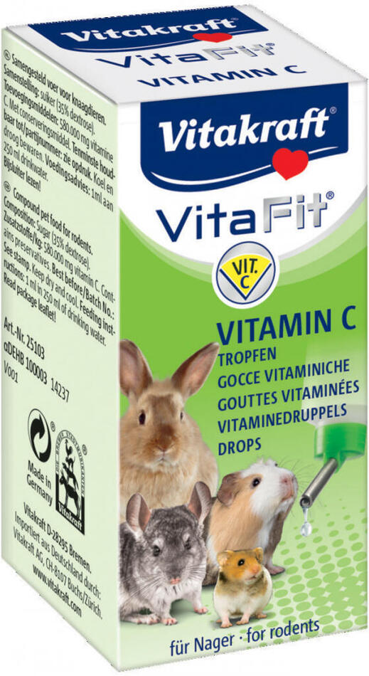 Vitakraft Rodent VitaFit C Vitamin kapky 10ml
