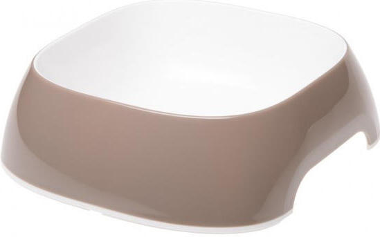 Miska plast GLAM MEDIUM 0,75l béžová Ferplast