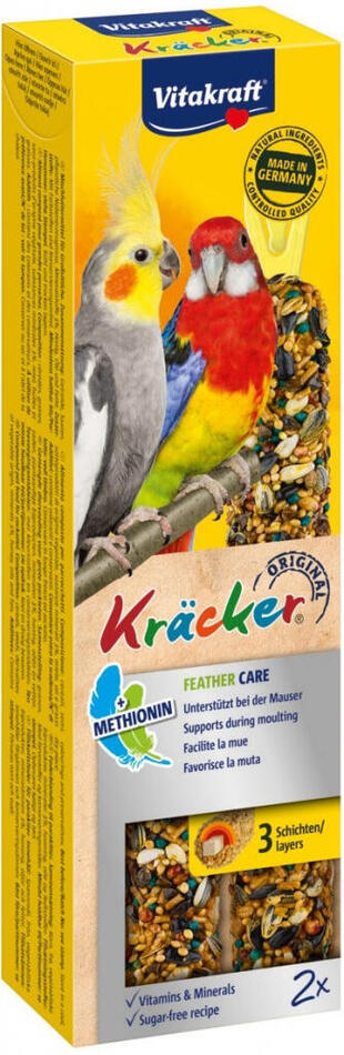 Vitakraft Bird Kräcker Korela/Parrot moulting tyč 2ks