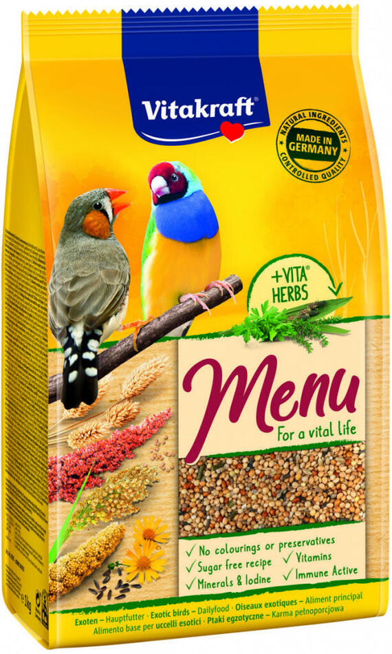 Vitakraft Bird Menu Vital Exotis 1kg