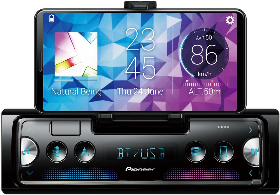 Pioneer SPH-10BT-DELUXE autorádio, RGB