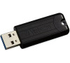 VERBATIM Flash disk Store 'n' Go PinStripe/ 32GB/ USB 3.0/ černá (49317)