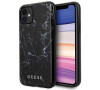 Guess Marble Design kryt iPhone 11 černý