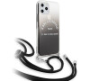 Karl Lagerfeld Gradient kryt iPhone 11 Pro Max černý