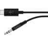 Belkin USB-C kabel s audio kabelem 0,9m černý