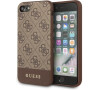 Guess 4G Stripe kryt iPhone 7/8/SE (2020) hnědý