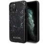 Guess Marble Design kryt iPhone 11 Pro Max černý