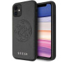 Guess Saffiano kryt iPhone 11 černý
