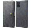Lenuo Leather pro Samsung Galaxy A51, šedá