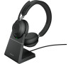 Jabra Evolve2 65 / Stereo / USB-C / BT / Bezdrát / MS / Stand / Černá (26599-999-889)
