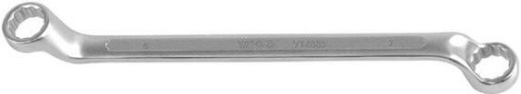 Očkový klíč ohnutý CrV - 20 x 22 mm - YT-0390 Yato
