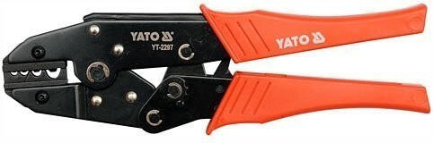 Kleště konektorové 230mm, 22-8(AWG), 1,5-10,00mm2 Yato