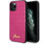 Guess Croco kryt iPhone 11 Pro Max růžový