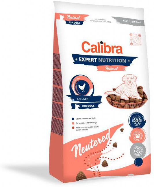 Granule pro psy Calibra Expert Nutrition Neutered, 7kg