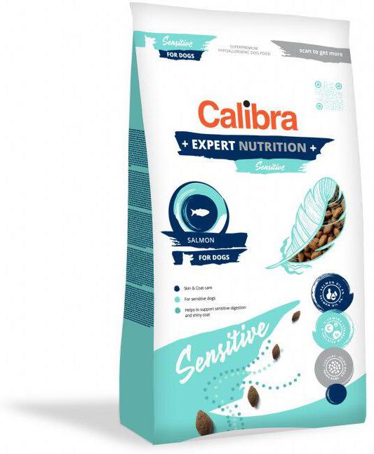 Granule pro psy Calibra Expert Nutrition Sensitive Salmon, 12kg