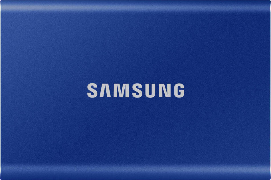 Samsung T7 / 1TB / SSD / Externí / 2.5" / Modrá / 3R (MU-PC1T0H/WW)