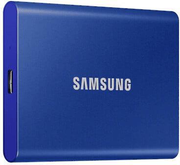 Samsung T7 / 2TB / SSD / Externí / 2.5" / Modrá / 3R (MU-PC2T0H/WW)
