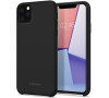 Spigen Silicone Fit kryt Apple iPhone 11 Pro Max černý