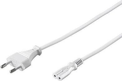 PremiumCord kabel síťový 230V k magnetofonu 3m bílý