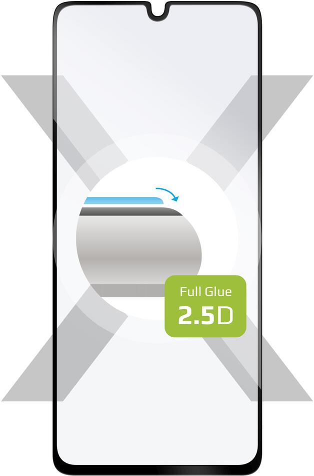 Ochranné tvrzené sklo FIXED Full-Cover pro Samsung Galaxy A41, černé