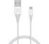 DATOVÝ KABEL SWISSTEN USB / USB-C HUAWEI SUPER CHARGE 5A 1,5M BÍLÝ