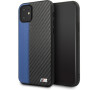 BMW Carbon Stripe kryt iPhone 11 modrý