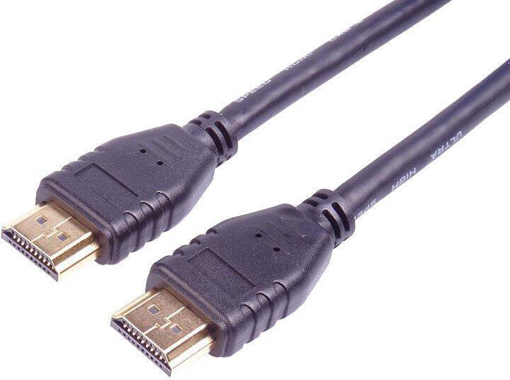PremiumCord HDMI 2.1 High Speed + Ethernet kabel 8K@60Hz zlacené 1m
