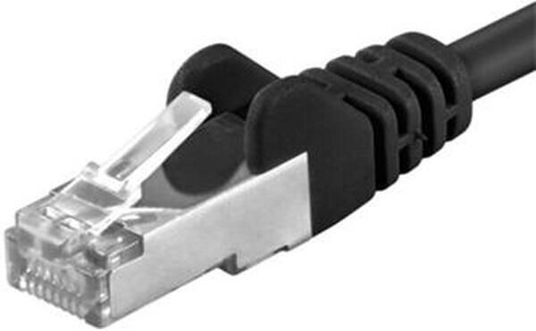 Premiumcord Patch kabel CAT6a S-FTP, RJ45-RJ45, AWG 26/7 5m černá