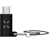 Redukce FIXED Link z USB-C na microUSB, černá