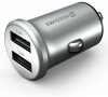 SWISSTEN CL adaptér 2xUSB 4,8A stříbrný