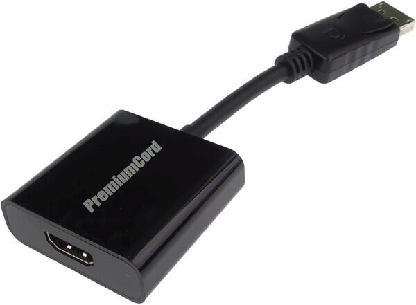 PremiumCord adaptér DisplayPort - HDMI M/F 15cm