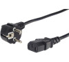 PremiumCord kabel síťový 230V k počítači 1m