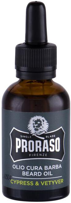 Olej na vousy PRORASO Cypress & Vetyver Beard Oil, 30 ml