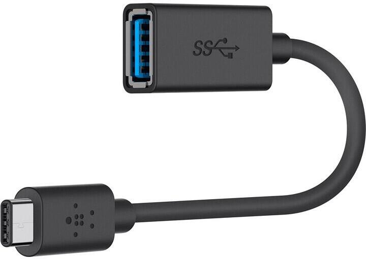 Belkin kabel USB 3.0 USB C-USB A černý (F2CU036btBLK)