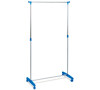 Stojan na šaty, modrý plast / chrom Autronic (51379 BLUE)