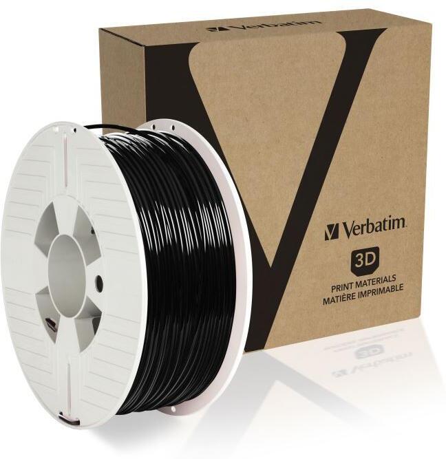 VERBATIM 3D Printer Filament PLA 2.85mm, 126m, 1kg black (55327)