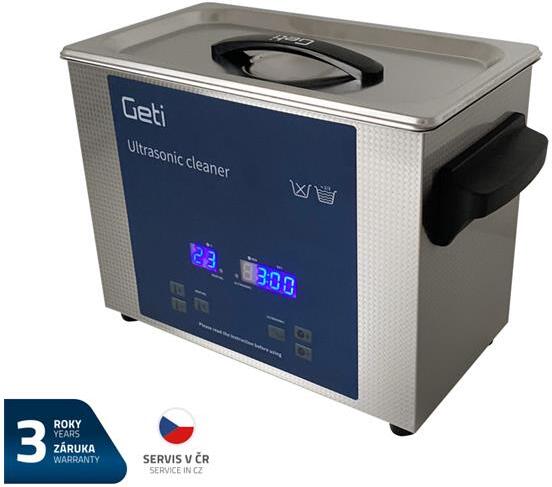 Ultrazvuková čistička GETI GUC 04B nerez 4 l