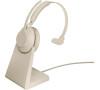 Jabra Evolve2 65, Link380a MS Mono Stand Beige (26599-899-988)