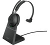 Jabra Evolve2 65 / Mono / BT / Bezdrát / Stand / Černá (26599-889-989)