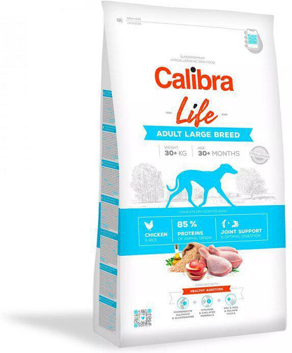 Granule pro psy Calibra Life Adult Large Breed Chicken, 12kg