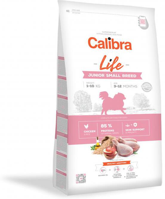 Granule pro psy Calibra Life Junior Small Breed Chicken, 6kg