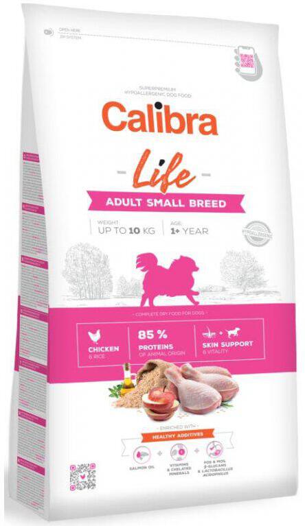 Granule pro psy Calibra Life Adult Small Breed Chicken, 1,5kg
