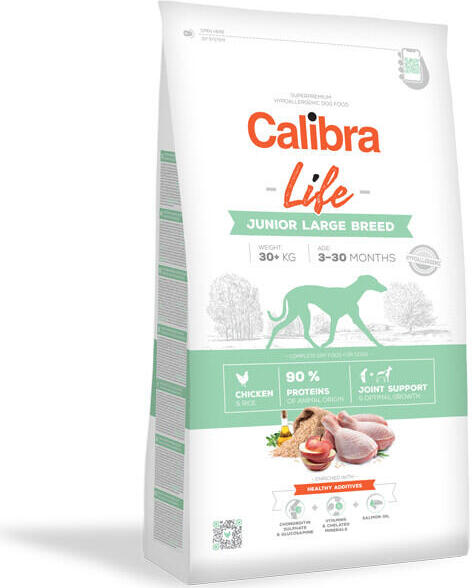 Granule pro psy Calibra Life Junior Large Breed Chicken, 2,5kg