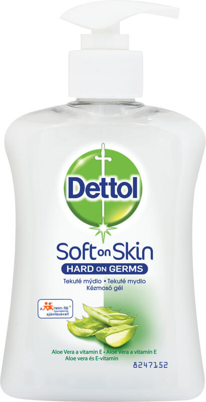Dettol Soft on Skin aloe vera tekuté mýdlo, 250 ml