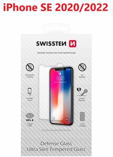 OCHRANNÉ TEMPEROVANÉ SKLO SWISSTEN PRO APPLE IPHONE SE 2020/SE 2022 RE 2,5D