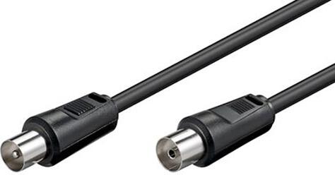 Kabel anténní 75 Ohm, IEC, M-F, 15m