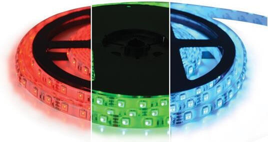 LED pásek 12V 5050 60LED/m IP65 max. 12W/m RGB (cívka 5m) GETI
