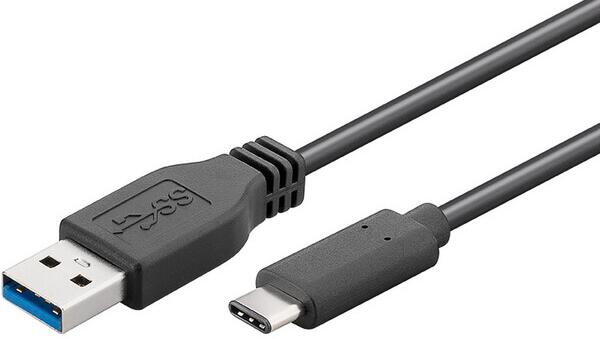 Smarty kabel USB-C - USB 3.0 2m černý (ku31ca2bk)