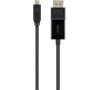 Belkin USB-C na DisplaPort kabel, 1,8m, černá (B2B103-06-BLK)
